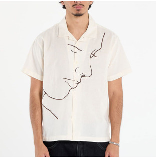 Camisa Obey: Frances Woven (Unbleached Multi)