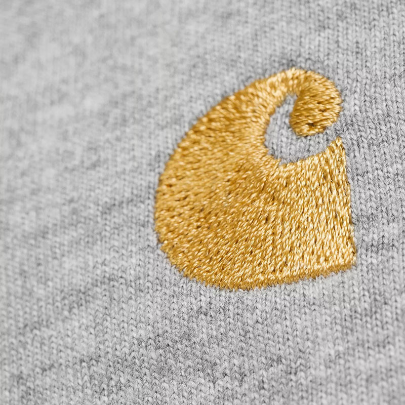 Camiseta Carhartt WIP: LS Chase T-Shirt (Grey Heather Gold)