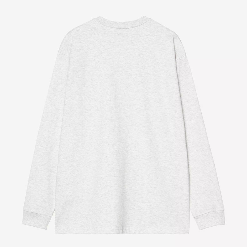Camiseta Carhartt WIP: LS Chase T-Shirt (Ash Heather Gold)
