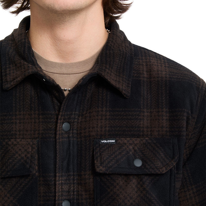Chaqueta Volcom: Bowered II Fleece (Cacao)