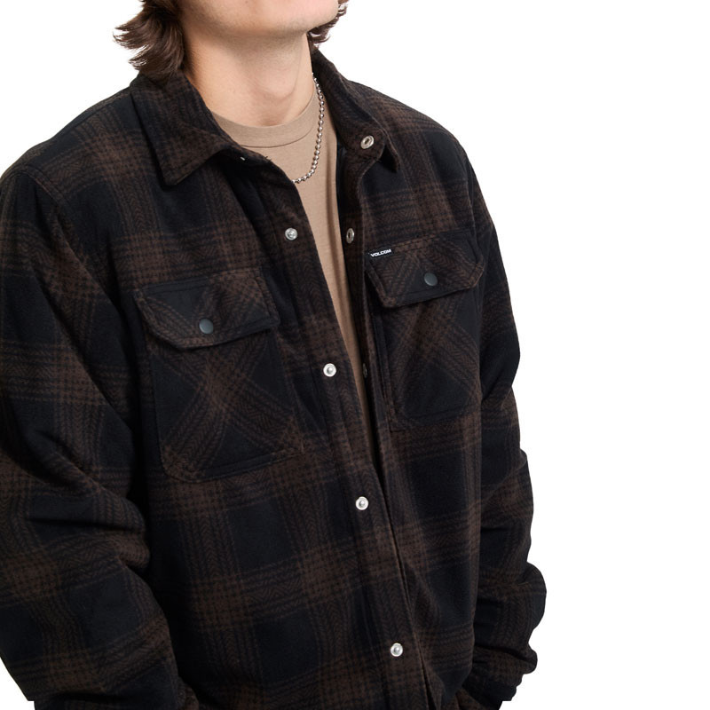 Chaqueta Volcom: Bowered II Fleece (Cacao)