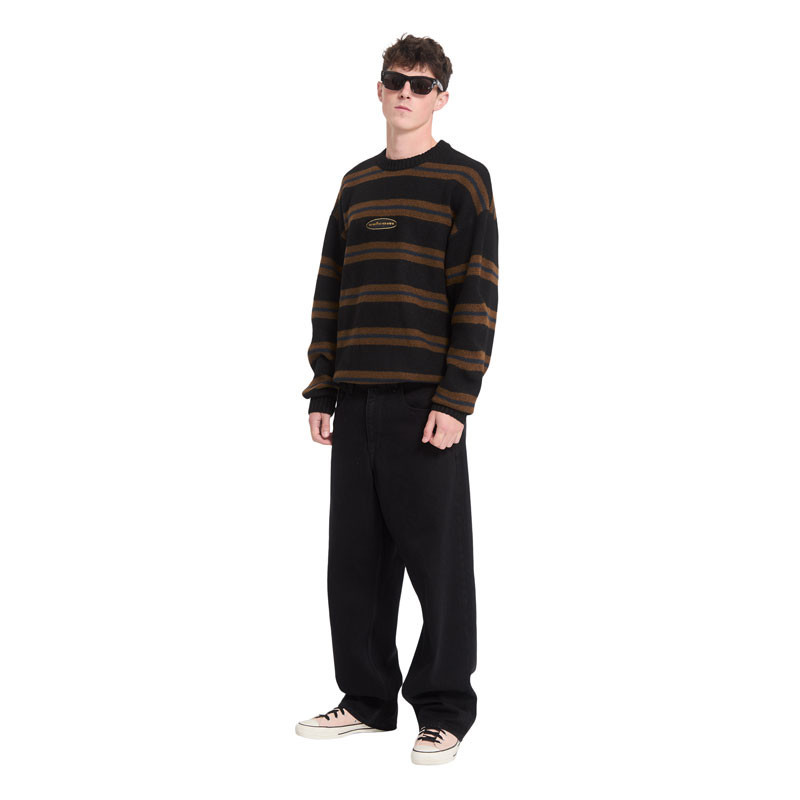 Jersey Volcom: Striperstand Sweater (Black)