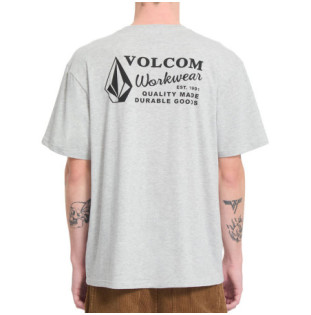 Camiseta Volcom: Workwear Bsc Sst (Heather Grey)