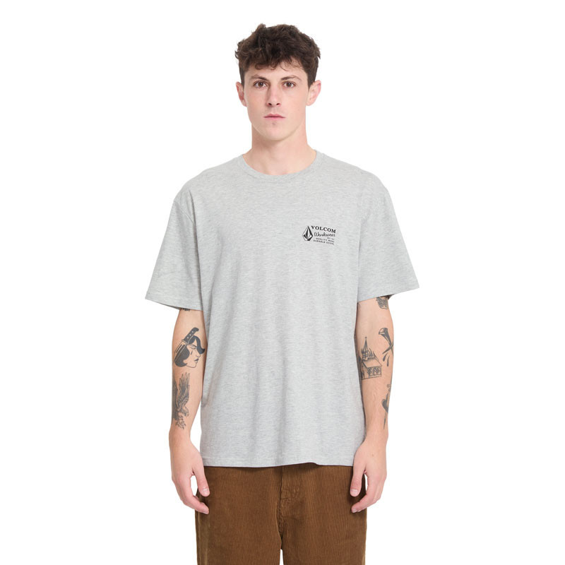 Camiseta Volcom: Workwear Bsc Sst (Heather Grey)