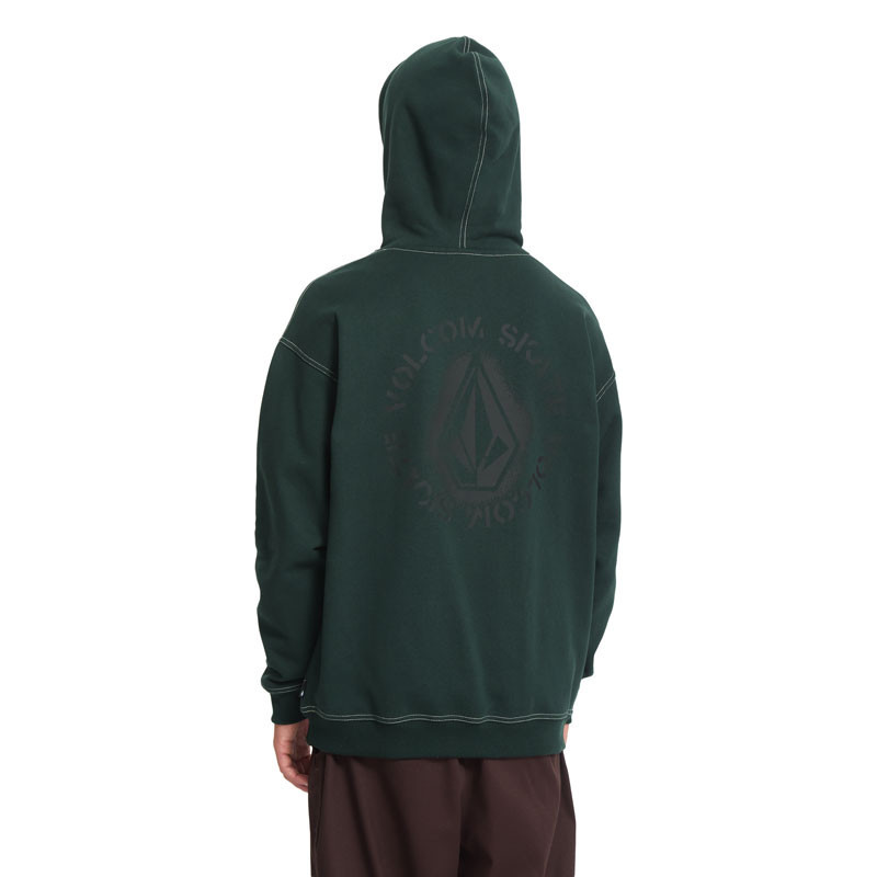 Sudadera Volcom: Skidder Po (Scarab)