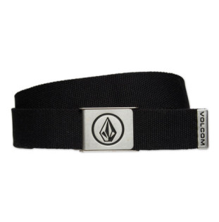 Cinturón Volcom: Circle Web Belt (Black)