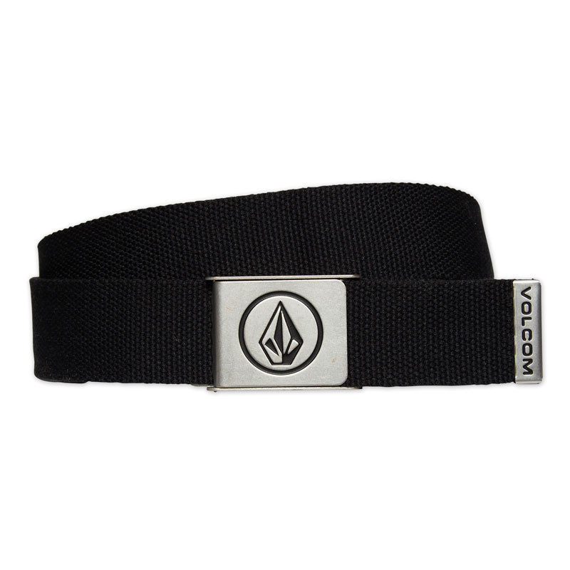 Cinturón Volcom: Circle Web Belt (Black)
