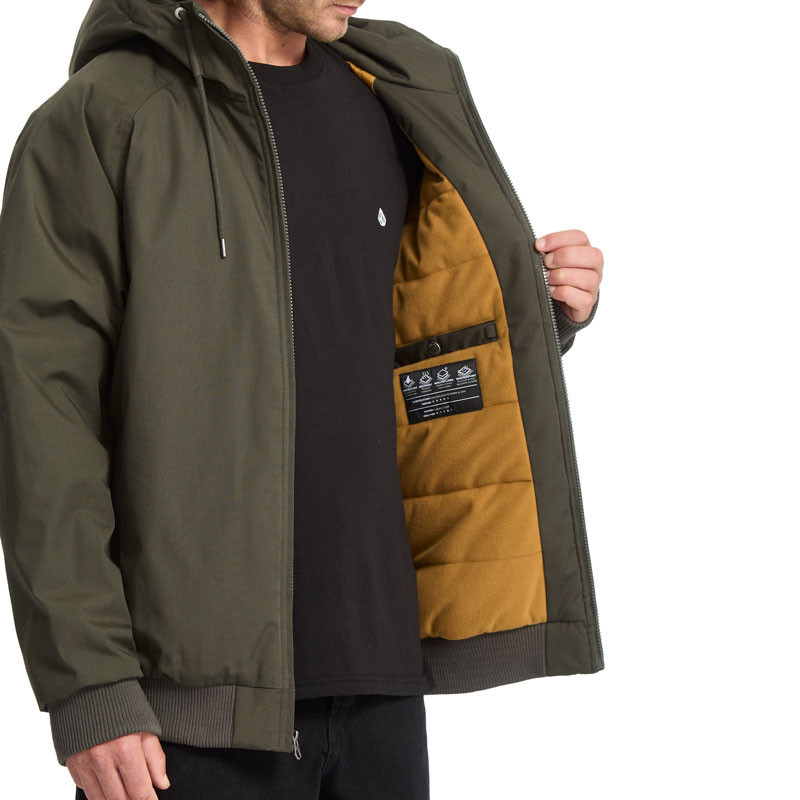Chaqueta Volcom: Hernan 10K Jacket (Rinsed Black)