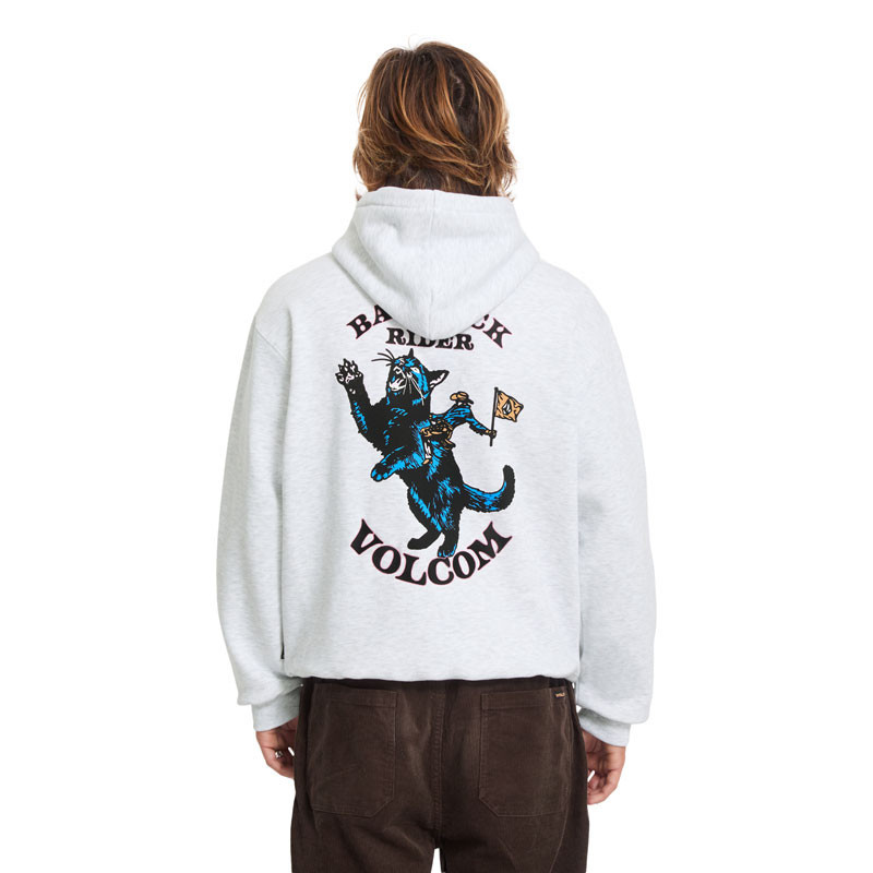 Sudadera Volcom: Noder Po (Bone Heather)