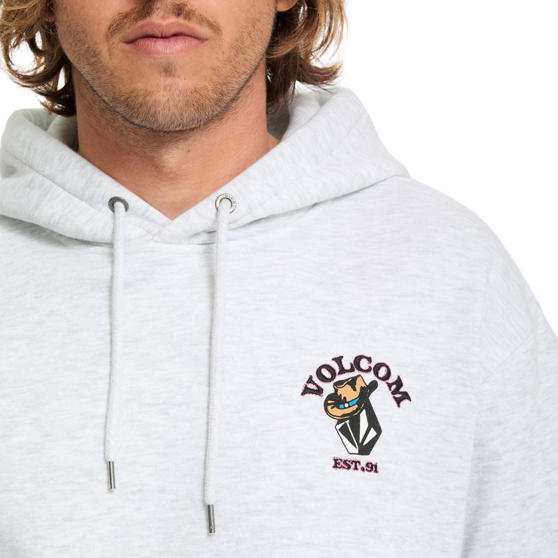Sudadera Volcom: Noder Po (Bone Heather)