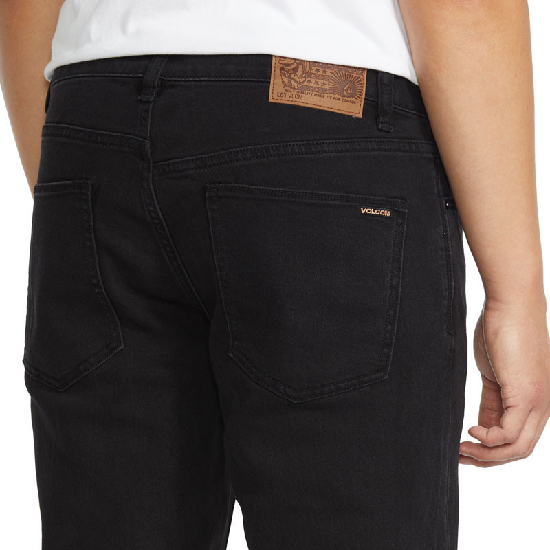 Pantalón Volcom: Vorta Denim (Black Out)