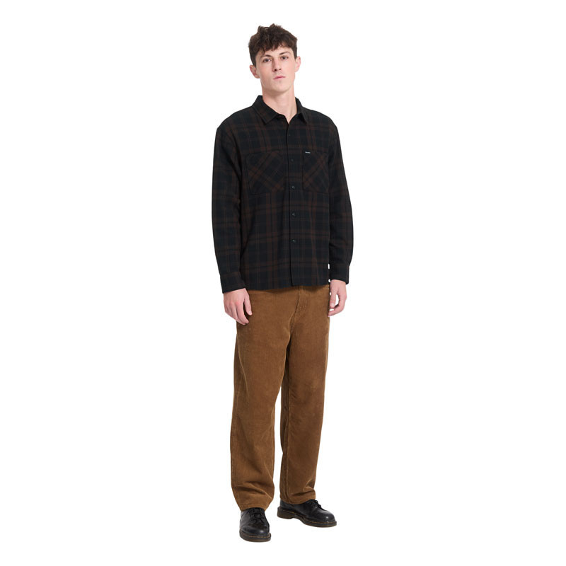 Camisa Volcom: Hunkstone LS (Cacao)