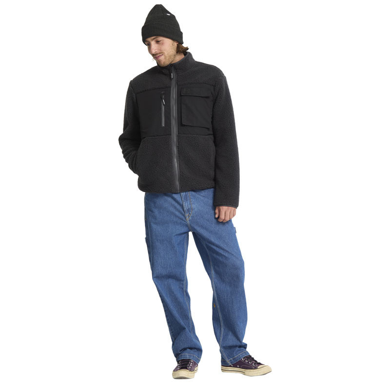 Chaqueta Volcom: Storm Stone Zip Fleece (Asphalt Black)