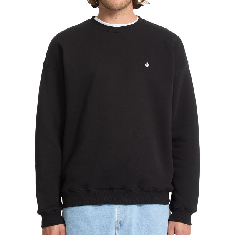 Sudadera Volcom: Single Stone Crew (Black)