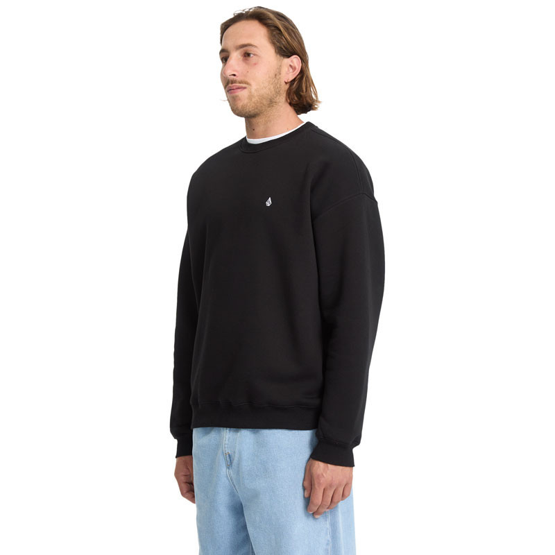 Sudadera Volcom: Single Stone Crew (Black)