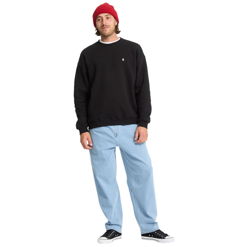 Sudadera Volcom: Single Stone Crew (Black)