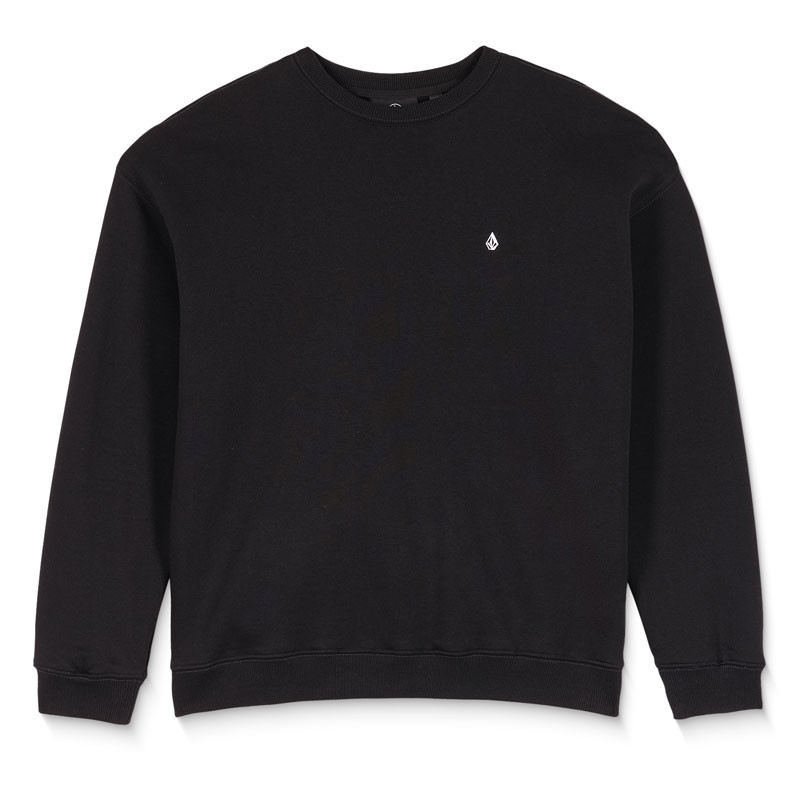 Sudadera Volcom: Single Stone Crew (Black)