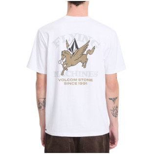 Camiseta Volcom: Flying Machine Sst (White)