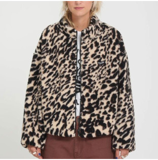 Chaqueta Volcom: Wylding Out Sherpa (Animal Print)