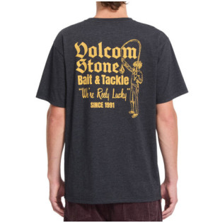 Camiseta Volcom: Reely Lucky Hth Sst (Heather Black)