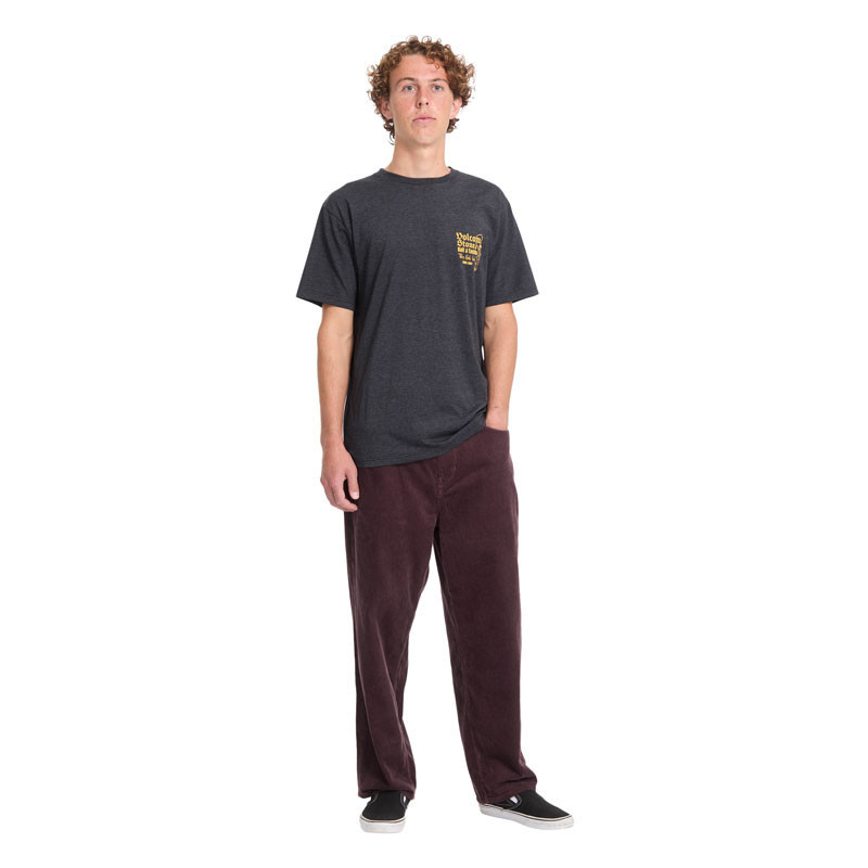 Camiseta Volcom: Reely Lucky Hth Sst (Heather Black)