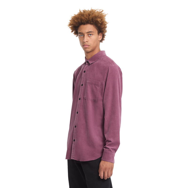 Camisa Volcom: Zander Cord LS (Orchid)