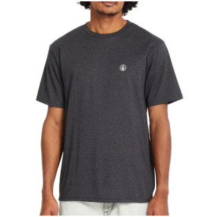 Camiseta Volcom: Circle Blanks Hth Sst (Heather Black)