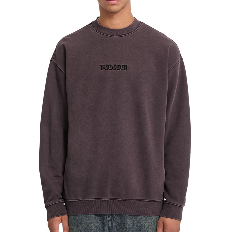 Sudadera Volcom: Big Stone Crew (Raisin)