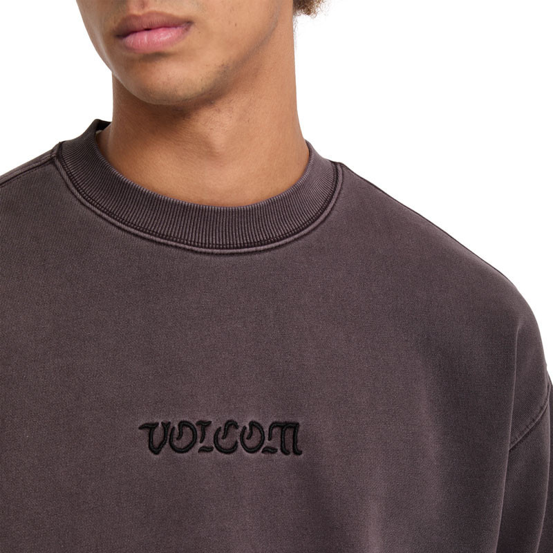 Sudadera Volcom: Big Stone Crew (Raisin)
