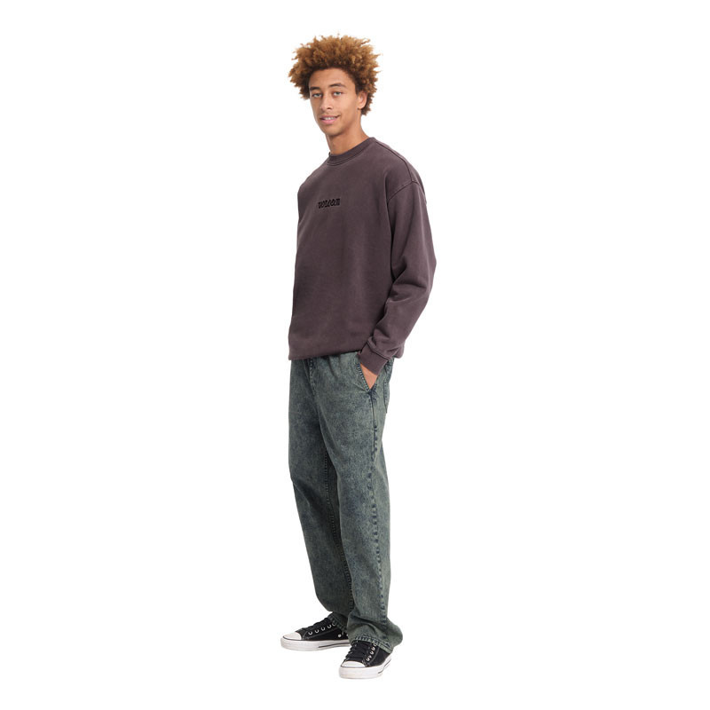 Sudadera Volcom: Big Stone Crew (Raisin)