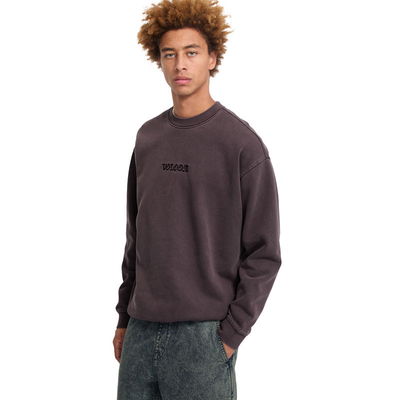 Sudadera Volcom: Big Stone Crew (Raisin)