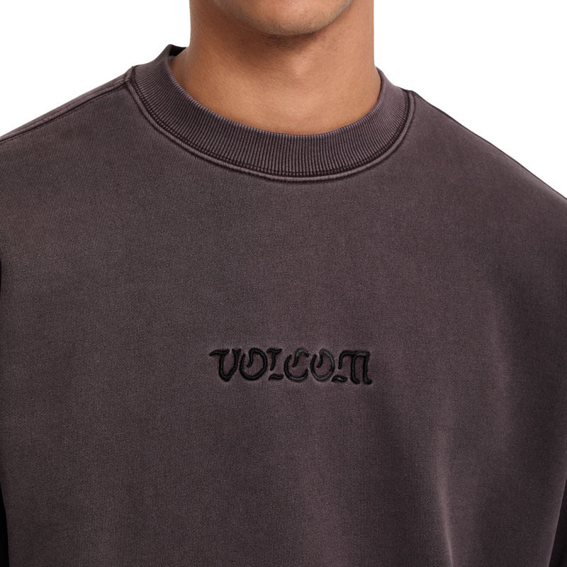 Sudadera Volcom: Big Stone Crew (Raisin)