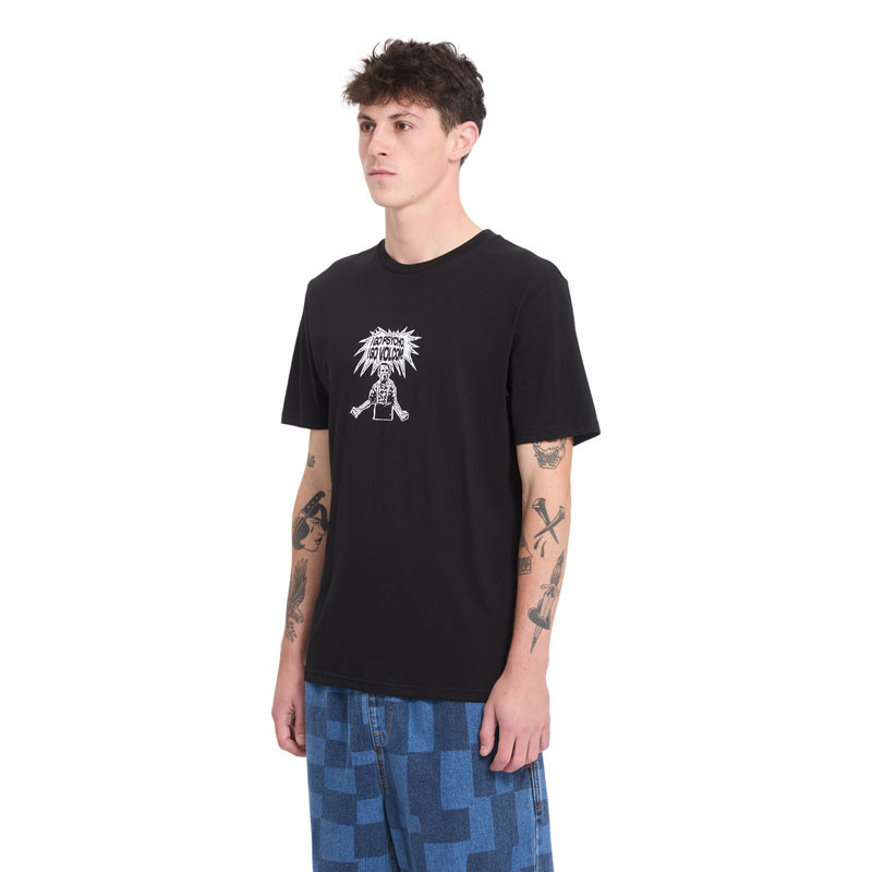 Camiseta Volcom: I Go Psycho Bsc Sst (Black)