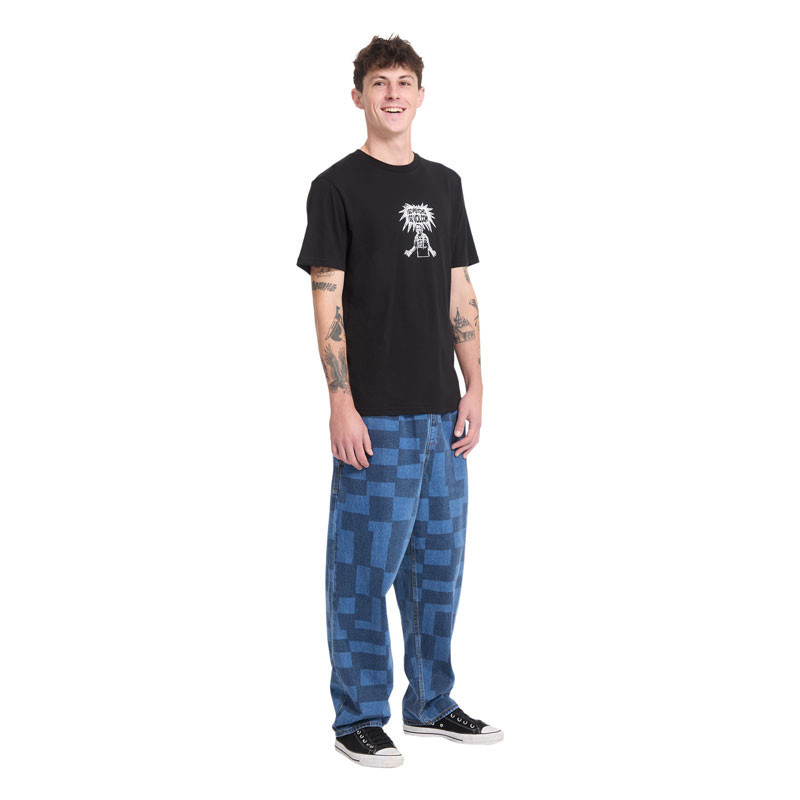 Camiseta Volcom: I Go Psycho Bsc Sst (Black)