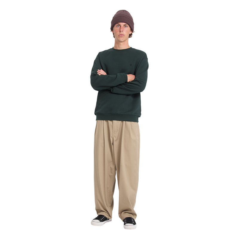 Sudadera Volcom: Single Stone Crew (Scarab)