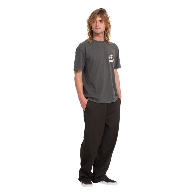 Camiseta Volcom: Boiler Sst (Black)