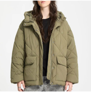 Chaqueta Volcom: Out Of Boxy Puff (Wintermoss)