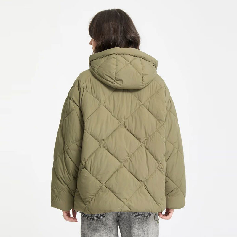 Chaqueta Volcom: Out Of Boxy Puff (Wintermoss)