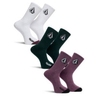 Calcetines Volcom: Full Stone Mix 3Pk (Multi)