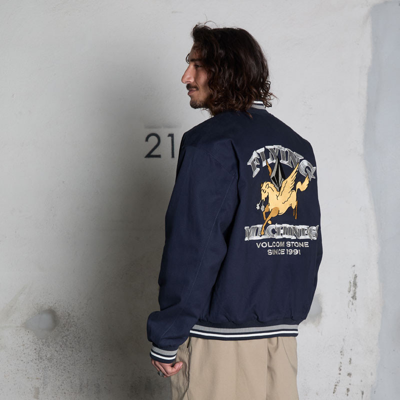 Chaqueta Volcom: Flying Machines Jacket (Navy)