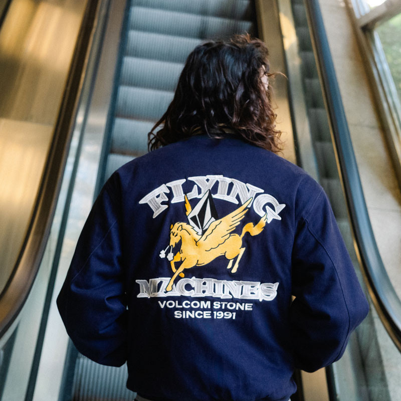Chaqueta Volcom: Flying Machines Jacket (Navy)