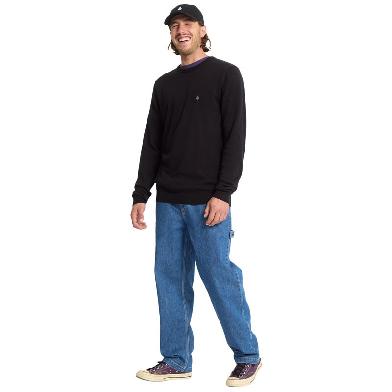 Jersey Volcom: Uperstand Sweater (Black)