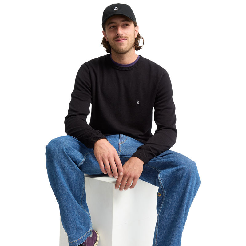 Jersey Volcom: Uperstand Sweater (Black)