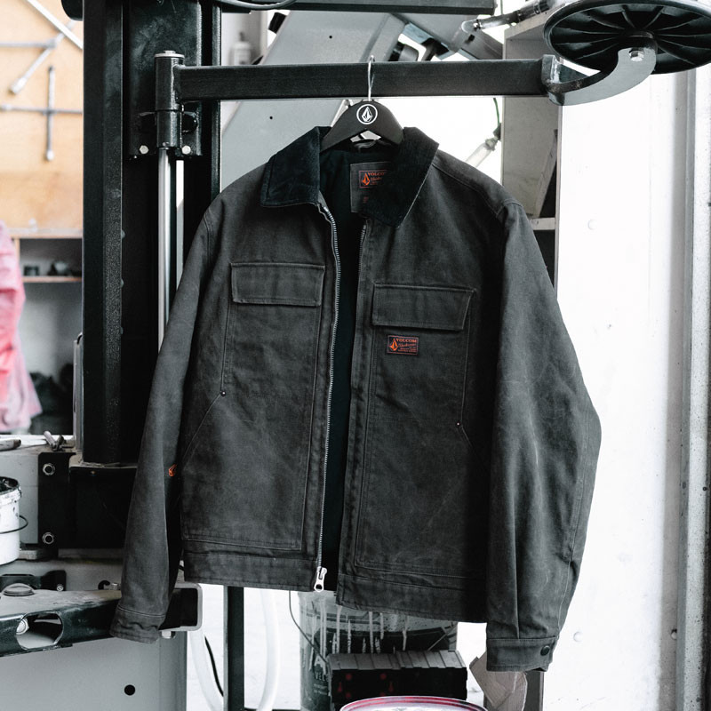 Chaqueta Volcom: Heavydust Jacket (Rinsed Black)