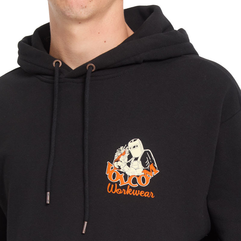 Sudadera Volcom: Always Grinding Po (Black)