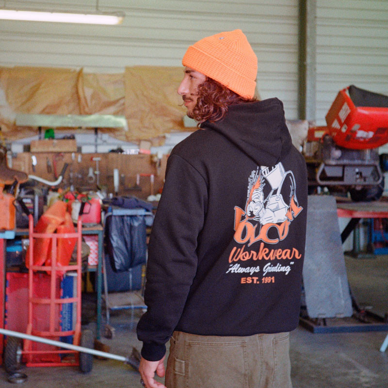 Sudadera Volcom: Always Grinding Po (Black)