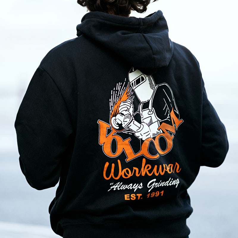 Sudadera Volcom: Always Grinding Po (Black)