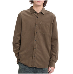 Camisa Volcom: Zander Cord LS (Earth)