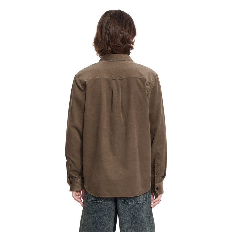 Camisa Volcom: Zander Cord LS (Earth)