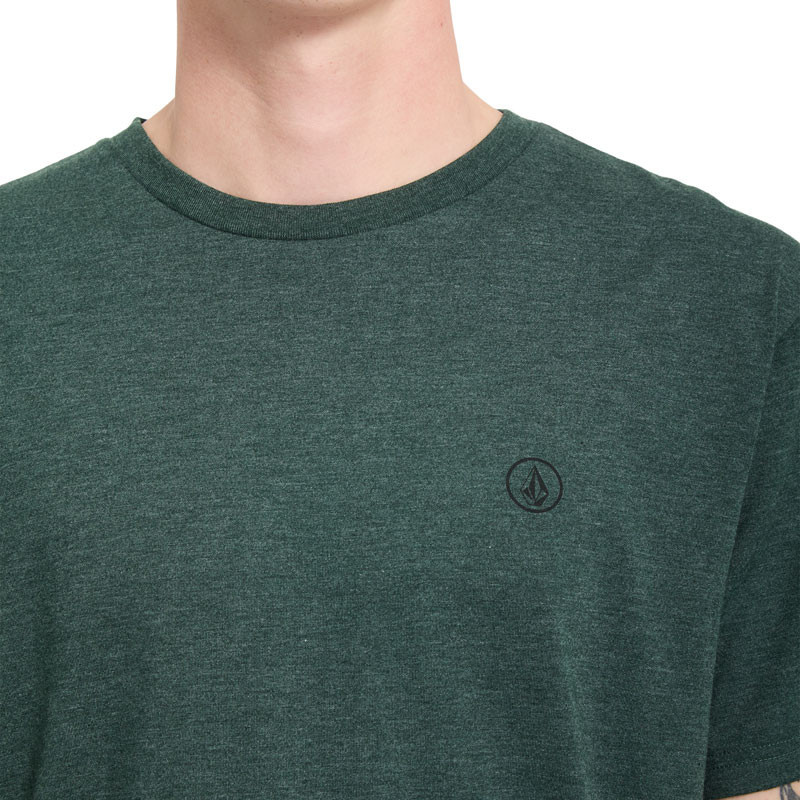 Camiseta Volcom: Circle Blanks Hth Sst (Scarab)